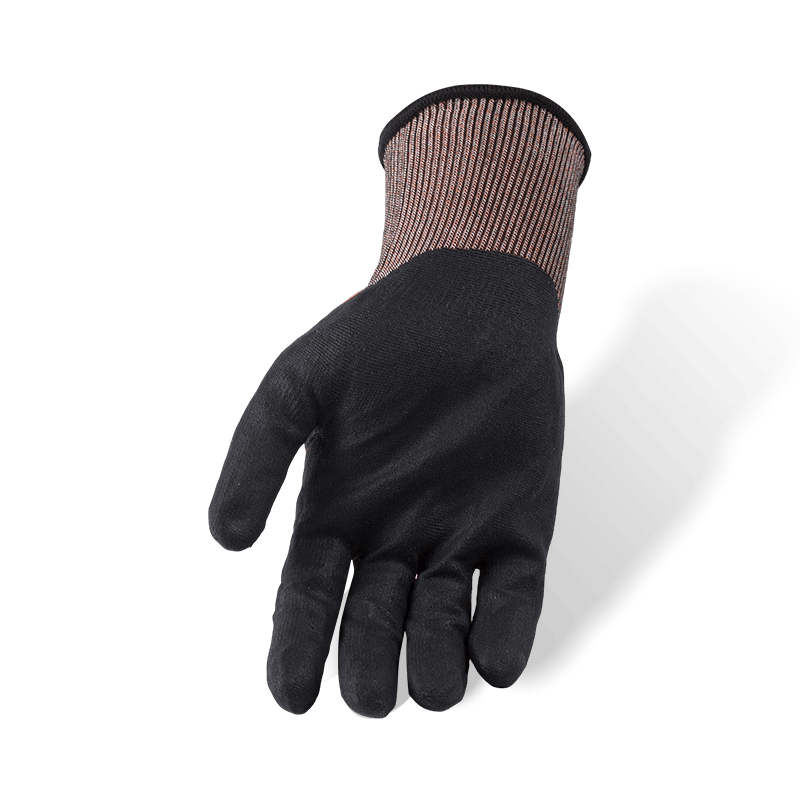 Guantes resistentes a cortes ANSI A4 de calibre 21 con revestimiento de nitrilo negro Sandy Palm — calibre fino ultradéxido Guantes resistentes a cortes ANSI A4 de calibre 21 con revestimiento de nitrilo negro Sandy Palm — calibre fino ultradéxido