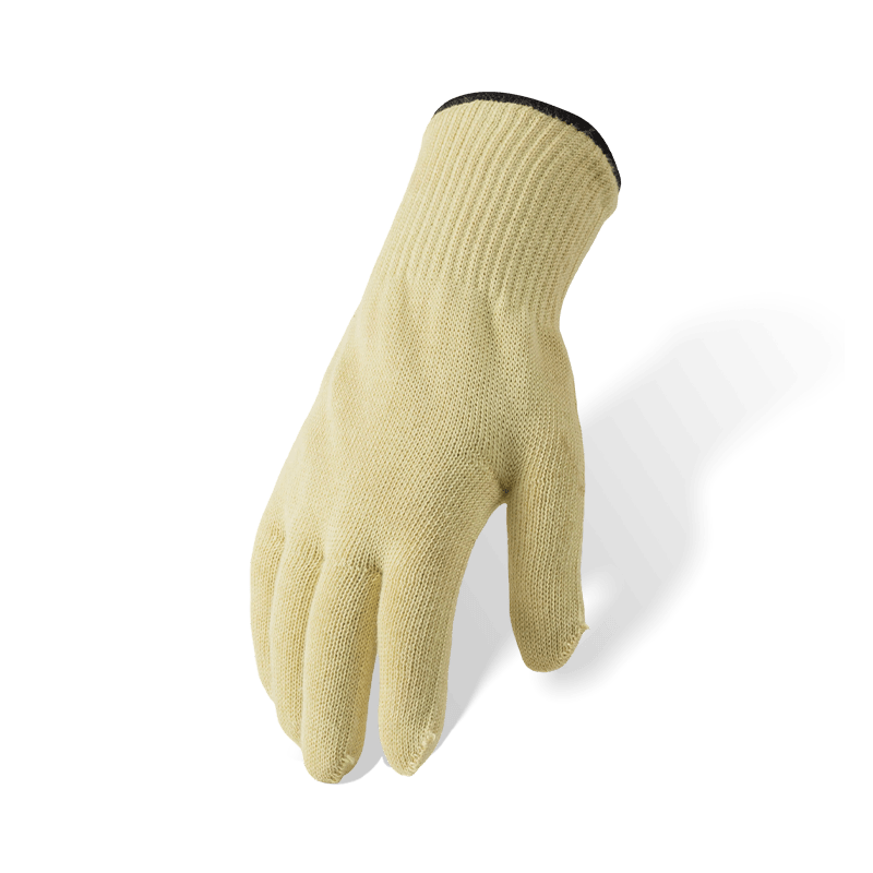 Exterior de aramida calibre 7 con forro interior de algodón calibre 10 — Guantes aislantes resistentes al calor de nivel 2