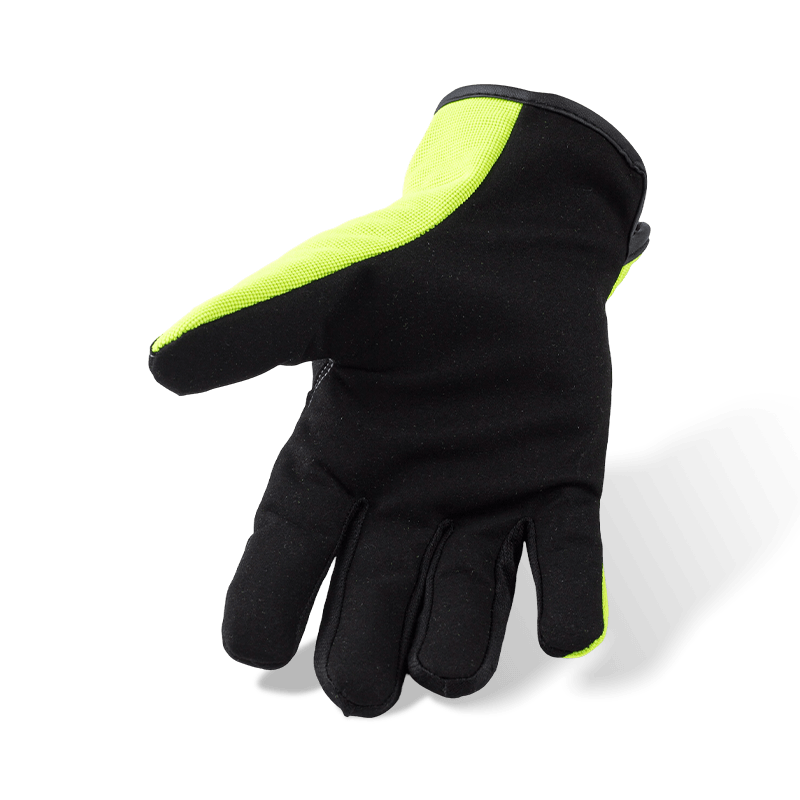 Guantes de impacto mecánicos de tela otomana elásticos de 4 vías — protección TPR de alta resistencia